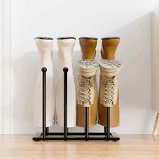 장화 걸이 건조대 신발 부츠 작업화 거치대 보관대 행거, 1개, 블랙 43x20x34