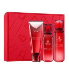 머드방 리틀 레드 보틀 스킨 뽀송뽀송 스킨 크림 화장품 세트 클렌저 토너 로션 남녀 ♥, 1개, 상세설명참조 상품 문의는 상품 문의란에 적어주세요