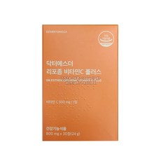 [에스더포뮬러] ○[1개월]닥터에스더 리포좀 비타민C 플러스 1박스, 30정, 상세 설명 참조, 1개