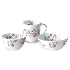 한국도자기어린이그릇