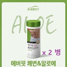 노바렉스 알로에전잎 쾌변알로에정 60정x2병 치커리 식이섬유함유, 2병, 60정