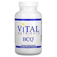 Vital Nutrients BCQ 120 Vegetarian Capsules, 120정, 1개