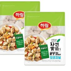 하림 맛있는 헬스 운동용 닭가슴살 동물복지 IFF 큐브닭가슴살(오리지날) 500g x1봉,