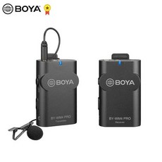 BOYA BY-WM4 Por 2.4G 마이크 무선 시스템 송신기 1 개 + DSLR 카메라 스마?, 상세내용참조