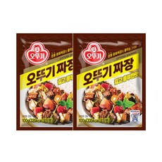 오뚜기 오뚜기짜장 100G x 2개 감칠맛 브런치 자취템 요리레시피 야식