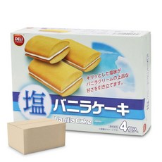 KM 델리 바닐라 플레이버 케이크 72gX16개 맛있는 케이크 조각 미니 케익, 32개, 72g