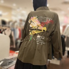 지컷 JARDIN 플라워 야상 7220320682