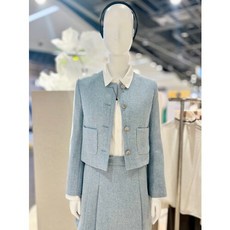 로엠(정상) [로엠] 트위드 칼라리스 자켓(2colors)_RMJKD49R51