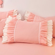레이스베개커버