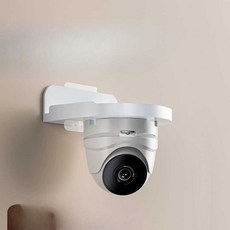 홈카메라거치대 무타공 오버뷰 이글루 CCTV 이글루캠, 상세 페이지 참고, 투명 1개 - 펀칭 없음