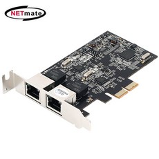 NETmate N-651 PCI Express 2.5G 멀티 기가 듀얼 랜카드, 1개