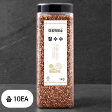 마음정미소 찰수수, 1kg, 10개