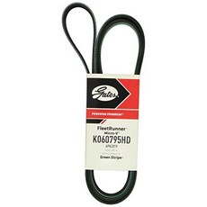 Gates K060795HD FLEET RUNNER MICRO-V BELT Gates K060795HD 플릿 러너 MICRO-V 벨트, 1개, 기타