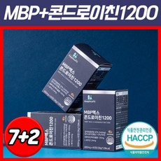 킵유어핏 관절엔 MBP 콘드로이친 1200 저분자 상어연골 류신 HACCP 인증 뼈건강 연골 관절 영양제 식약처 식약청 인정 콘드레이친 콘도로이친 콘드 콘도 로이틴 로이친 로친, 60정, 9개