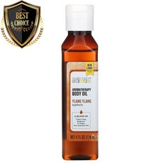 아우라 카시아 아로마 테라피 바디 오일 유포 릭 일랑 일랑 118ml, 수량: 1　　　　　(상품코드871p)