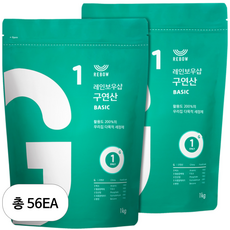 레인보우샵 구연산 베이직 세정제, 56개, 1kg