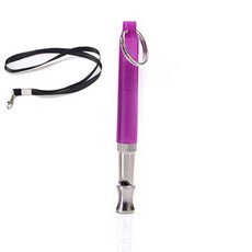 호루라기 훈련 짖는 사일런트 초음파 리콜 중지 동물 개 소리, Purple