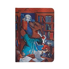 Moonlight Stories Midi Unlined Hardcover Journal 176pg 85GSM by Paperblanks (Merrymakers), Lined
