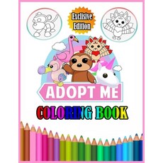 Adopt me coloring book: A New Great Coloring Book for Those Who Loves Adopt me Animals(dragon unicor... Paperback, Independently Published, English, 9798590343379