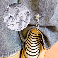 라볼페 옷핀 바지 기장 줄이기 소매 클립, 리본, 리본, 1개