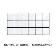 100×300백색무광타일