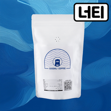 수달리커피 고소한 너티초코 블렌드 원두커피, 홀빈(분쇄안함), 200g, 1개