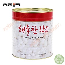 푸드올마켓_ 삼도식품 해울락교 (SS) 3kg /캔 원터치, 1개