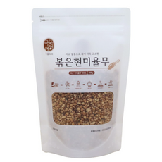 현대농산 국산 찌고 열풍으로 볶은 현미율무 200g 곡물 뻥튀기 과자, 2개