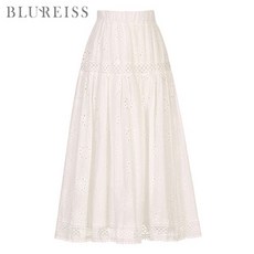 펀칭레이스스커트