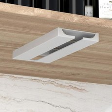 For Storage Hanger Kitchen Bar Under Glass Glassware Wine Hanging Shelf Stemware 와인랙 Rack Plastic Ho, 1) White, 1개
