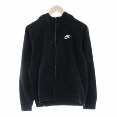 기타 0776 NIKE블랙 면혼방 하이넥포켓후드집업 [85]