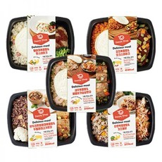 다즐샵 맛있는 도시락5종(10팩)+2팩, 단품