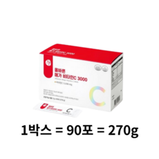 올바른 메가 비타민C 3000, 270g, 1개