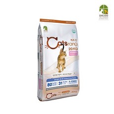 NEW 고양이사료 점보 업그레이드 31/12 20kg, 없음