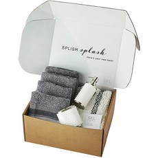SKL Home by Saturday Knight Ltd. Geo Stripe Full Bath Splash Box Set (7 Pieces) Assorted, 1개