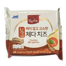 상하 짜지않고 고소한 체다치즈, 180g, 3개