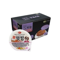 애견 햇밥 연어 120g x6개 1박스 습식사료 간식, 6개 - anf강아지사료