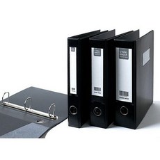 레브 모든오피스 고주파 3공 D링 바인더 A4 5cm 흑색 서류 D링바인더