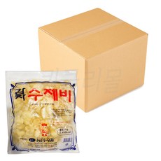 [팔도맛쟁이] 쫀득한 농민식품 감자 수제비, 10개, 1kg