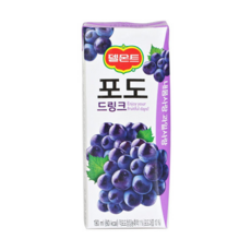 델몬트 드링크 포도, 190ml, 24개