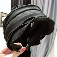 넓은레이스머리띠