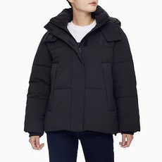 캘빈클라인 AK분당점 캘 빈클라인진 J215159-BEH 여성 블랙 푸퍼 패딩 숏 자켓