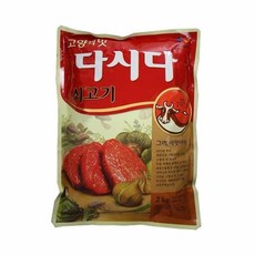 CJ제일제당 쇠고기 다시다, 2kg, 4개