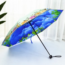 유니크몰 레이햇빛가리개 비치파라솔 LPG가리개 자외선차단 블랙 풀 여성 아니 투명 레쉬 플바인딩 삽화 더블레이어 양산