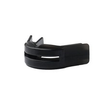 BrainPad Adult Double Guard Single material 마우스가드 Black, One Color