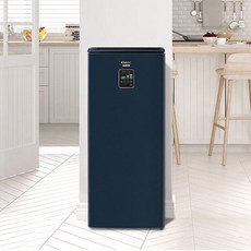 [에너지 소비효율 1등급] 클라쎄 김치냉장고 102L 슬레이트 블루 WRKQ12DPSBP1