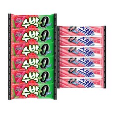 수박바 0칼로리 x6개+스크류바 0칼로리 x6개