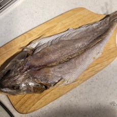 완도아가씨 국내산 반건조 손질 민어 초특대 50cm 1kg 제수용 제사상 완도 자연산, 2개, 50cm2kg전후