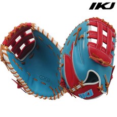 인코자바 1루미트 글러브 12.5인치 스카이블루/레드 CR FM-TF M