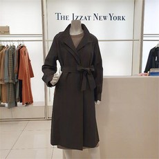 더아이잗 더아이잗 NC02 카키 버튼 트렌치코트 IJ9A0TC03 (6049933)